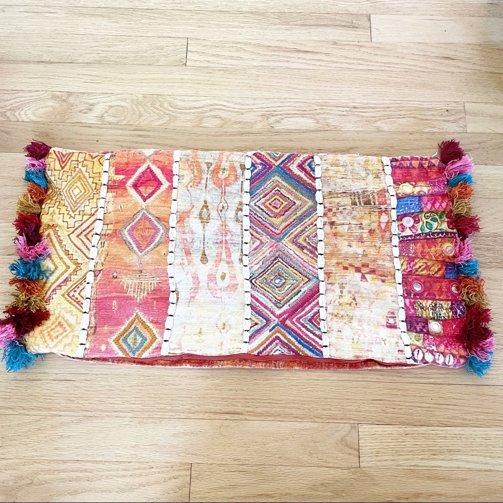 World Market Rectangular 14x26 Pillow Case Boho final sale